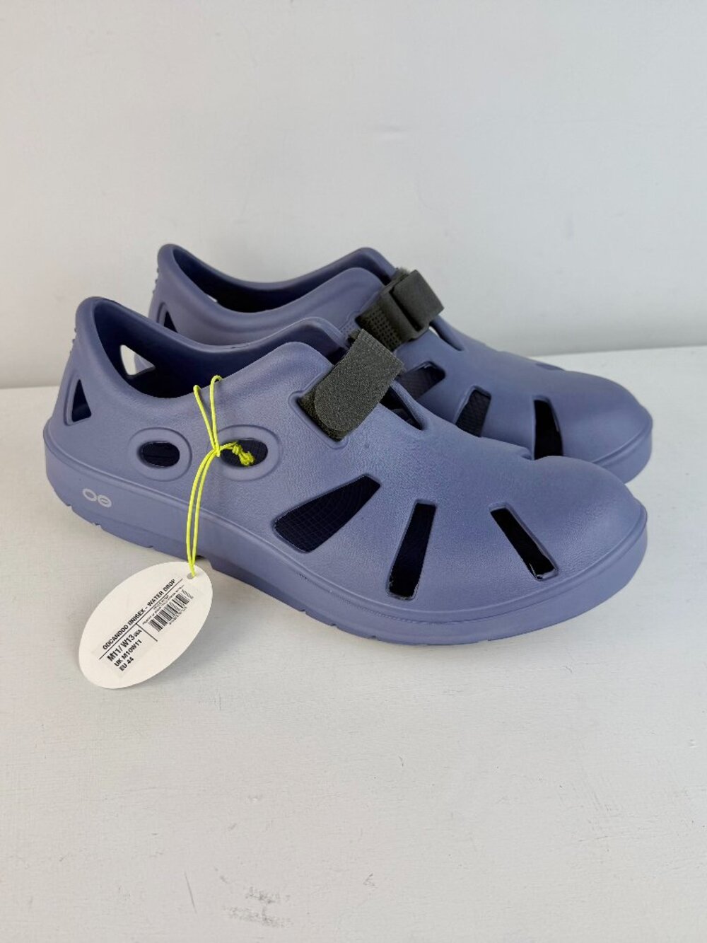 Men's 11 Women's 13 - Oofos Oocandoo Recovery Sandals Shoes - Water Drop